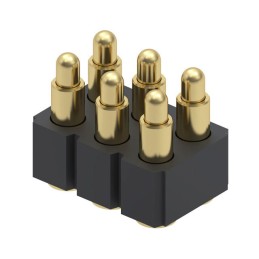 1 pcs : 814-22-006-30-000101 - CONN SPRING PISTON 6POS SMD