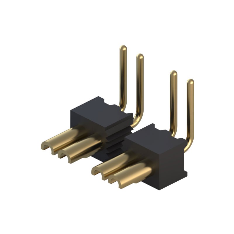 1 pcs : 850-10-008-20-003000 - CONN HDR STRIP SOLDER 8POS GOLD