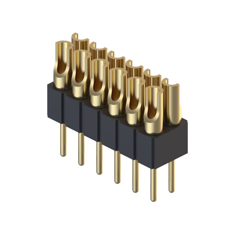 1 pcs : 832-10-012-10-005000 - CONN HDR STRIP SOLDER 12POS GOLD