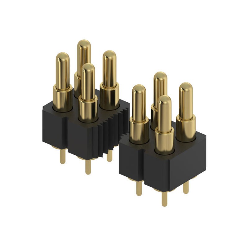 1 pcs : 818-22-012-10-003101 - CONN SPRING PISTON 12POS PCB