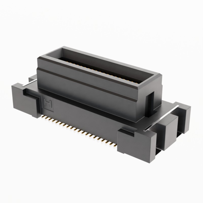 1 pcs : F12-10004042R - 0.5MM F 40 WAY SGL+PWR (6.35MM)