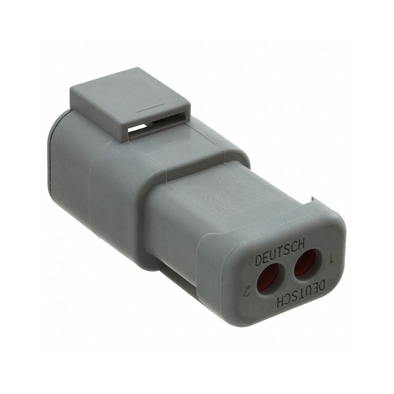 1 pcs : DTP04-2P-E003 - CONN RCPT HSG 2POS