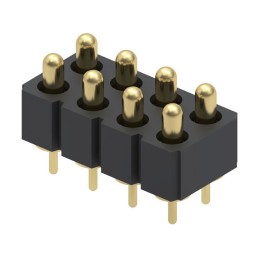 1 pcs : 823-22-008-10-002101 - CONN SPRING PISTON 8POS PCB