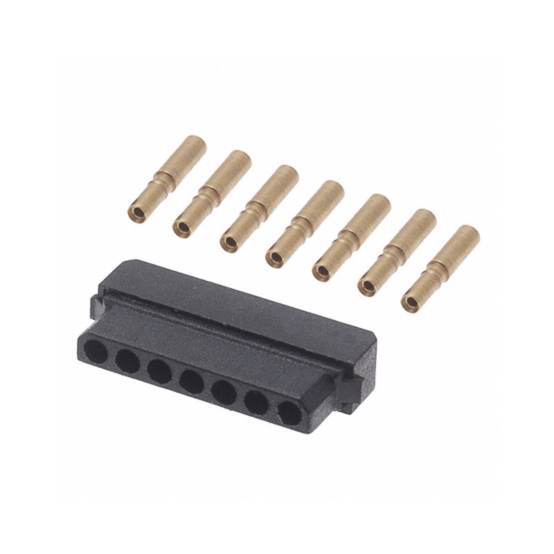 1 pcs : M80-8990705 - CONN RCPT 7POS CRIMP 22AWG GOLD