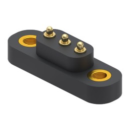 1 pcs : 858-22-003-80-012101 - CONN SPRING PISTON 3POS PCB