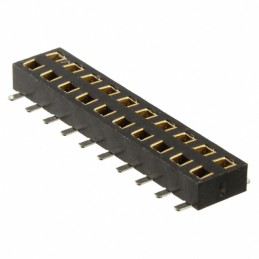 1 pcs : M22-6361042 - CONN RCPT 20POS 0.079 GOLD SMD