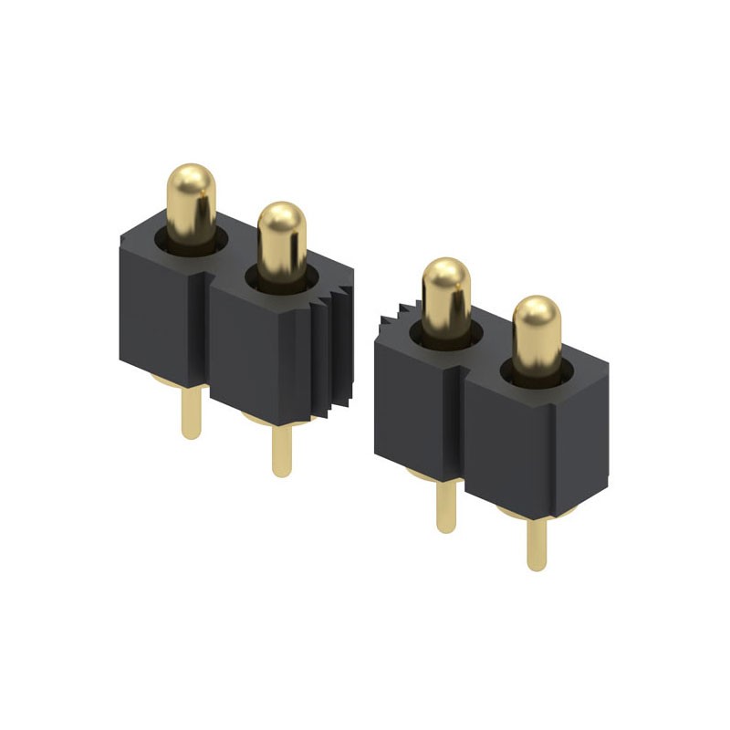 1 pcs : 821-22-008-10-002101 - CONN SPRING PISTON 8POS PCB