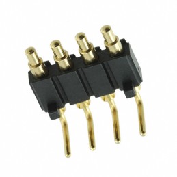 1 pcs : 829-22-004-20-001101 - CONN SPRING PISTON 4POS R/A PCB