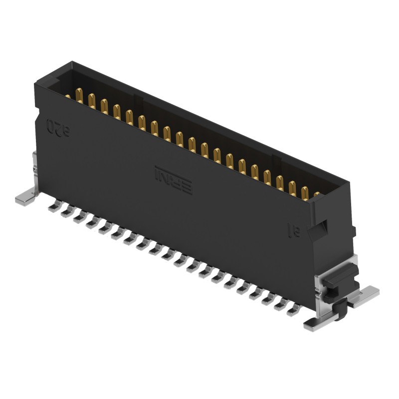 1 pcs : 254417-E - 40-PIN, VERTICAL, SMT