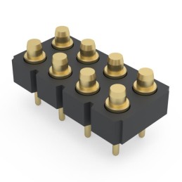 1 pcs : 823-22-008-10-040101 - SPRING-LOADED CONNECTOR WITH FLA