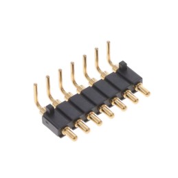 1 pcs : 829-22-007-20-002101 - CONN SPRING PISTON 7POS R/A PCB