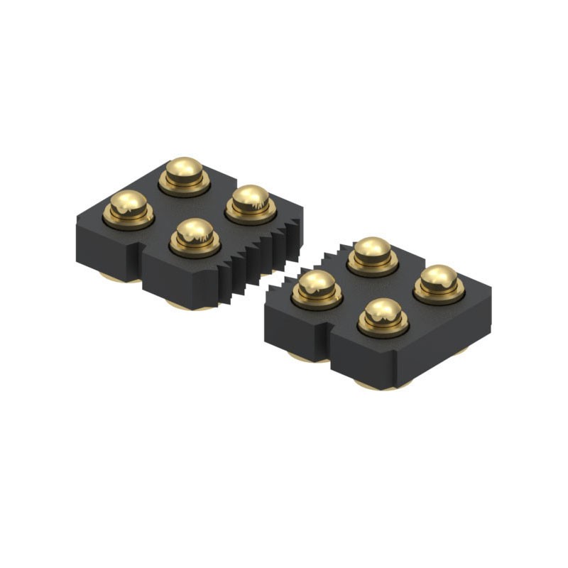 1 pcs : 817-22-010-30-001101 - CONN SPRING PISTON 10POS SMD