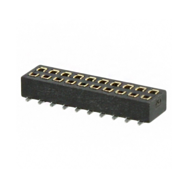 1 pcs : M50-3151042 - CONN RCPT 20POS 0.05 GOLD SMD