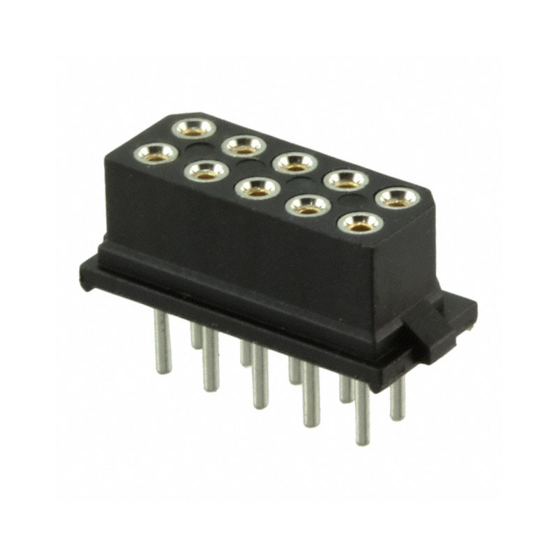 1 pcs : M80-8871001 - CONN RCPT 10POS 0.079 GOLD PCB