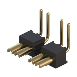 1 pcs : 850-10-010-20-003000 - CONN HDR STRIP SOLDER 10POS GOLD