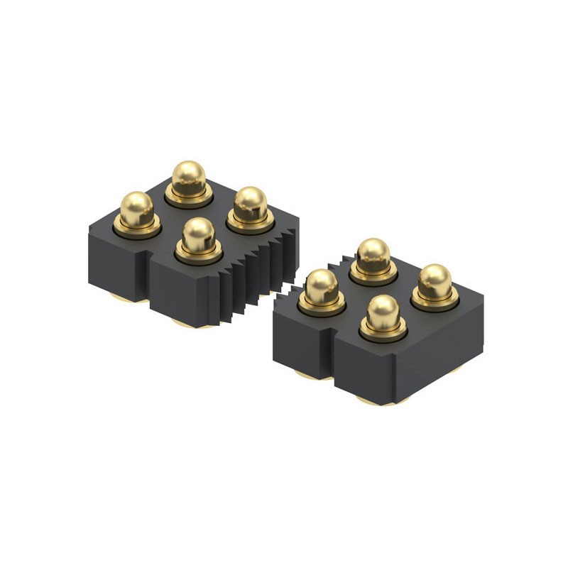 1 pcs : 813-22-014-30-000101 - CONN SPRING PISTON 14POS SMD