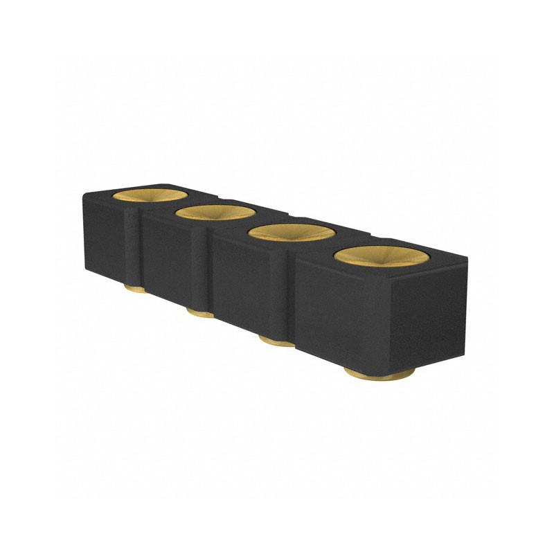 1 pcs : 319-10-104-30-054000 - CONN SPRING TARGET 4POS SMD