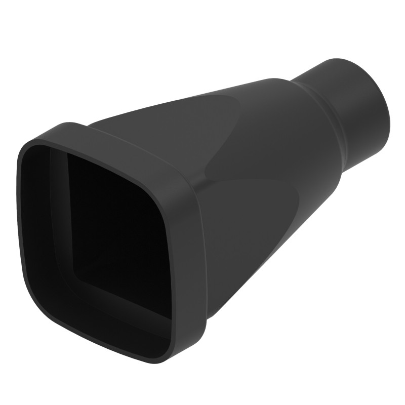 1 pcs : DRB48-60-BT - BOOT, 48/60P, PLG/REC, ST, BLK