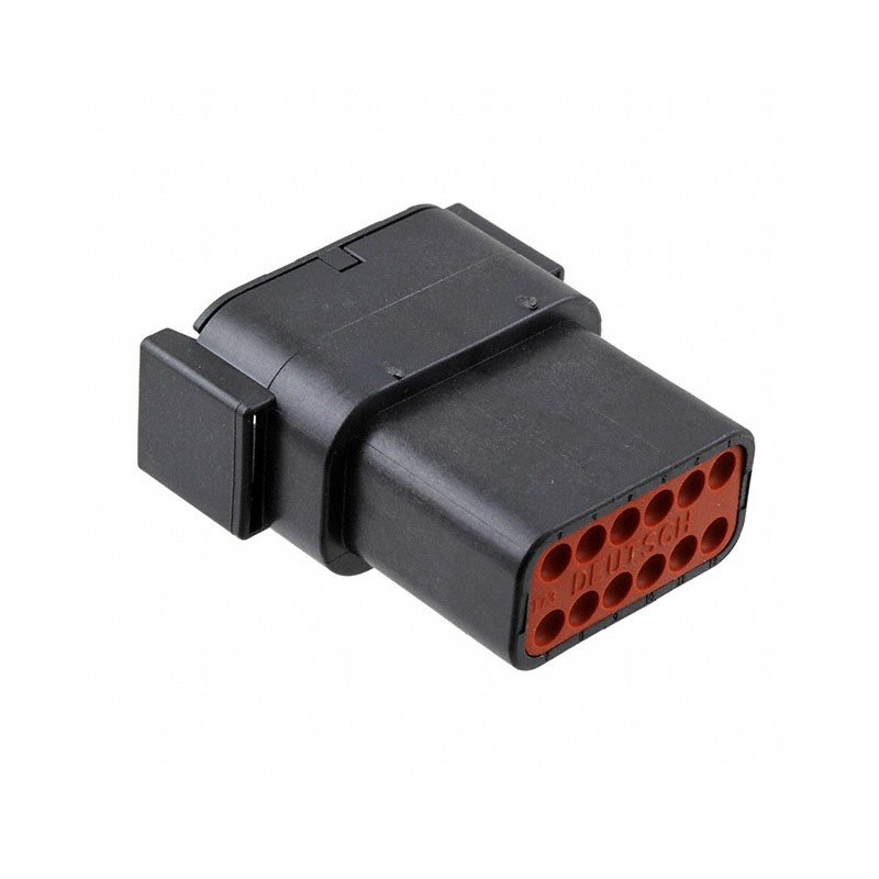 1 pcs : DTM04-12PB - CONN RCPT HSG 12POS