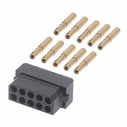 1 pcs : M80-8441042 - CONN RCPT 10POS CRIMP 24-28AWG