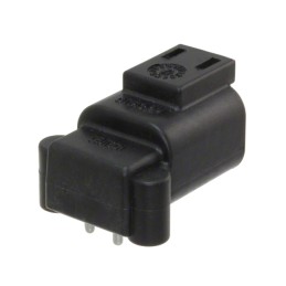 1 pcs : DTF13-2P - CONN HEADER R/A 2POS 5.46MM