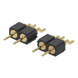 1 pcs : 330-10-108-40-027000 - CONN HEADER SMD R/A 8POS 2.54MM