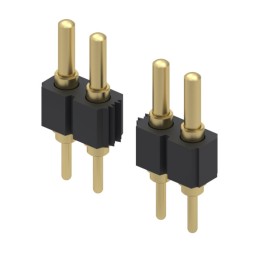 1 pcs : 825-22-010-10-002101 - CONN SPRING PISTON 10POS PCB