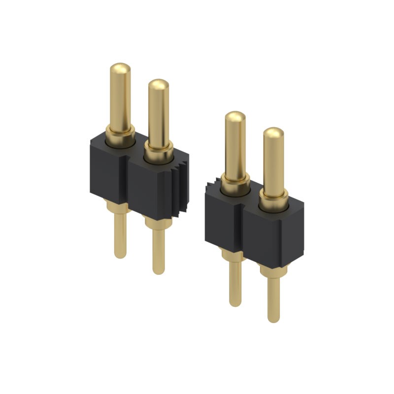 1 pcs : 825-22-010-10-002101 - CONN SPRING PISTON 10POS PCB