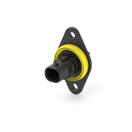 1 pcs : 2325102-7 - 2POS,TAB1.2X0.6,HDR ASSY,180DEG,