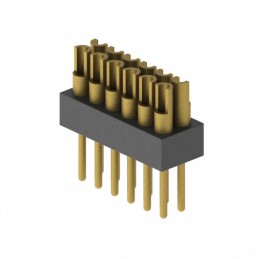 1 pcs : 852-10-012-10-003000 - CONN HEADER VERT 12POS 1.27MM