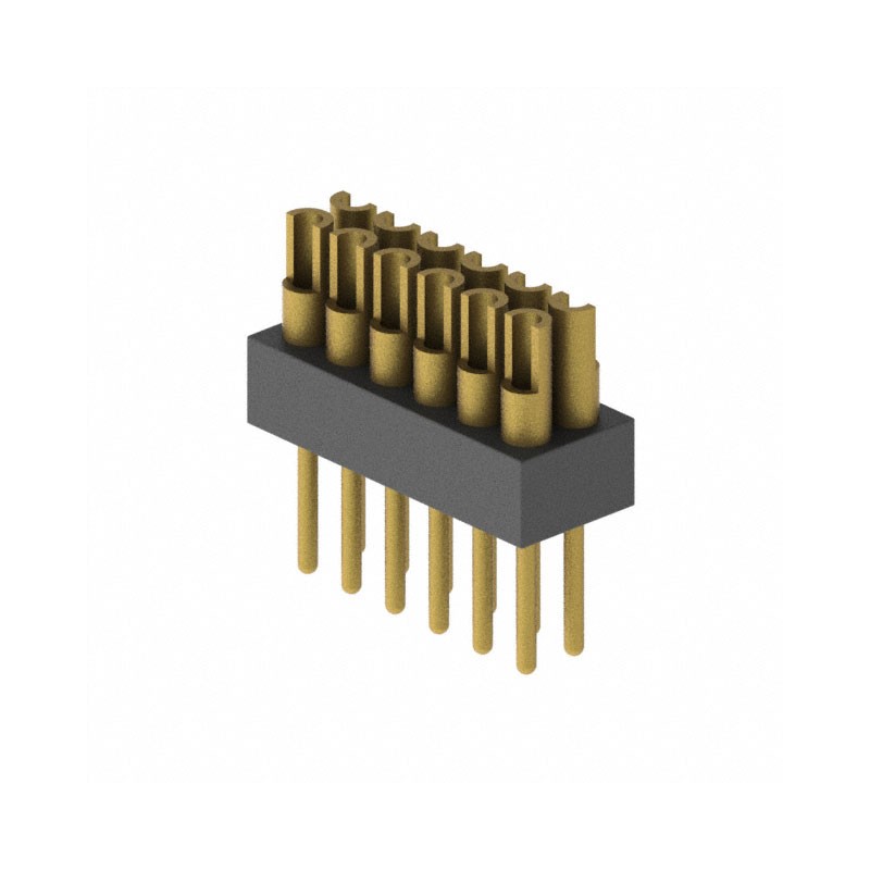 1 pcs : 852-10-012-10-003000 - CONN HEADER VERT 12POS 1.27MM