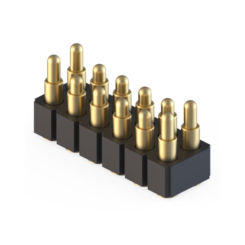 1 pcs : 814-22-012-30-030101 - FMLB SPRING-LOADED CONN, SMT DOU