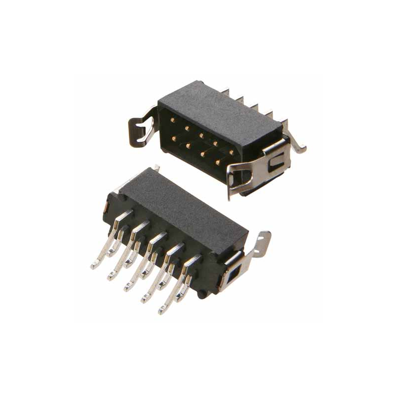 1 pcs : M80-6661842 - CONN HEADER SMD R/A 18POS 2MM