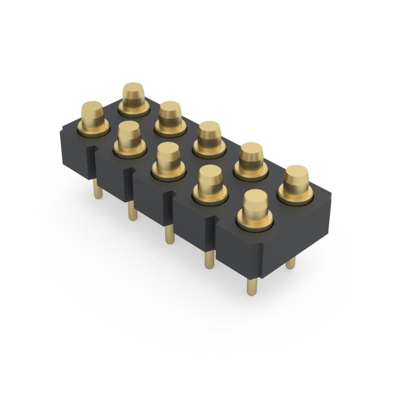 1 pcs : 823-22-010-10-040101 - SPRING-LOADED CONNECTOR WITH FLA