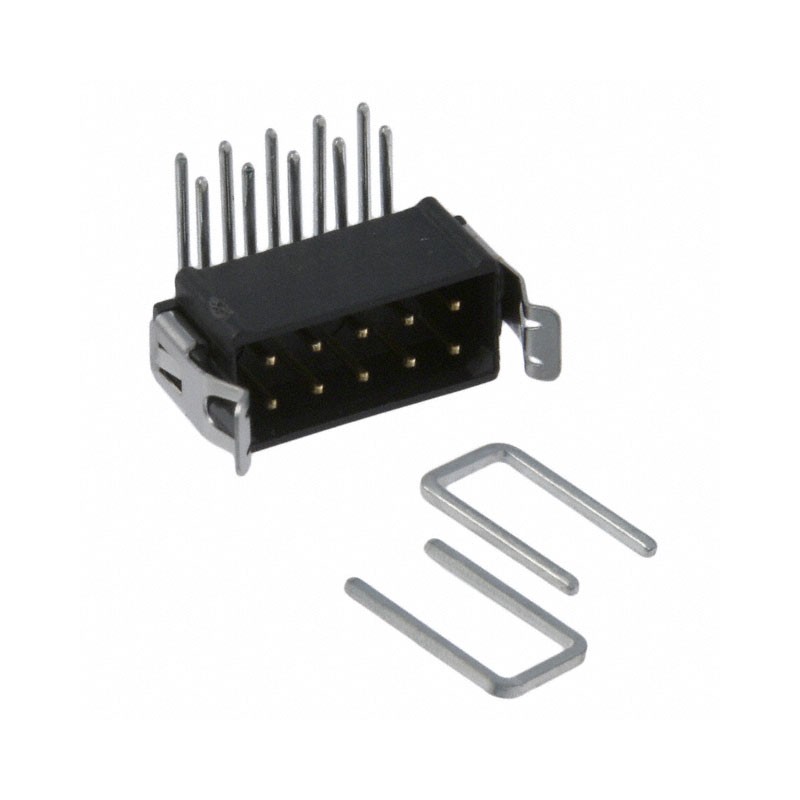 1 pcs : M80-8511042 - CONN HEADER R/A 10POS 2MM