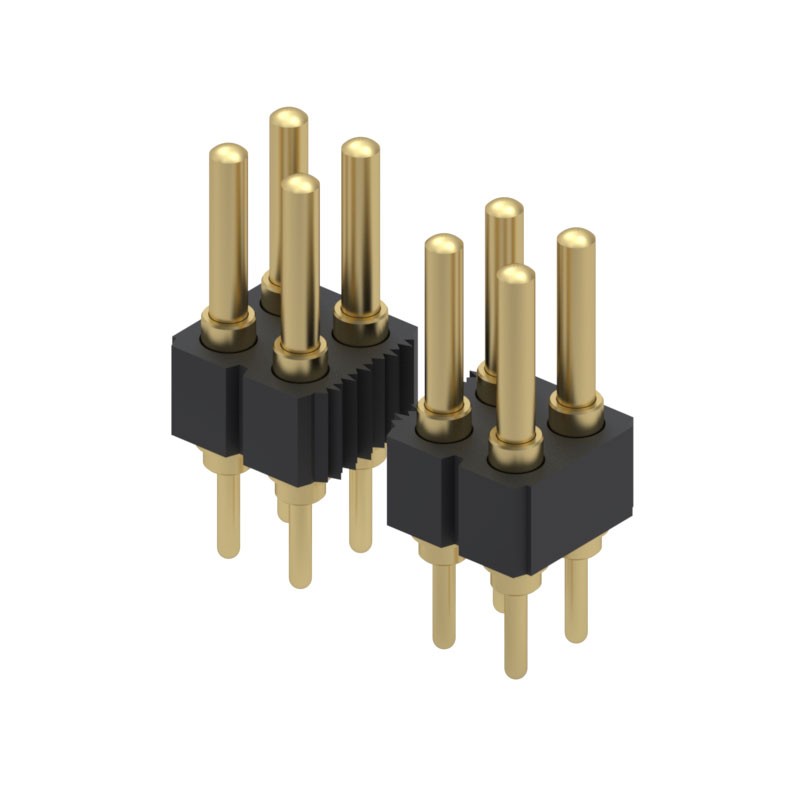 1 pcs : 827-22-008-10-001101 - CONN SPRING PISTON 8POS PCB