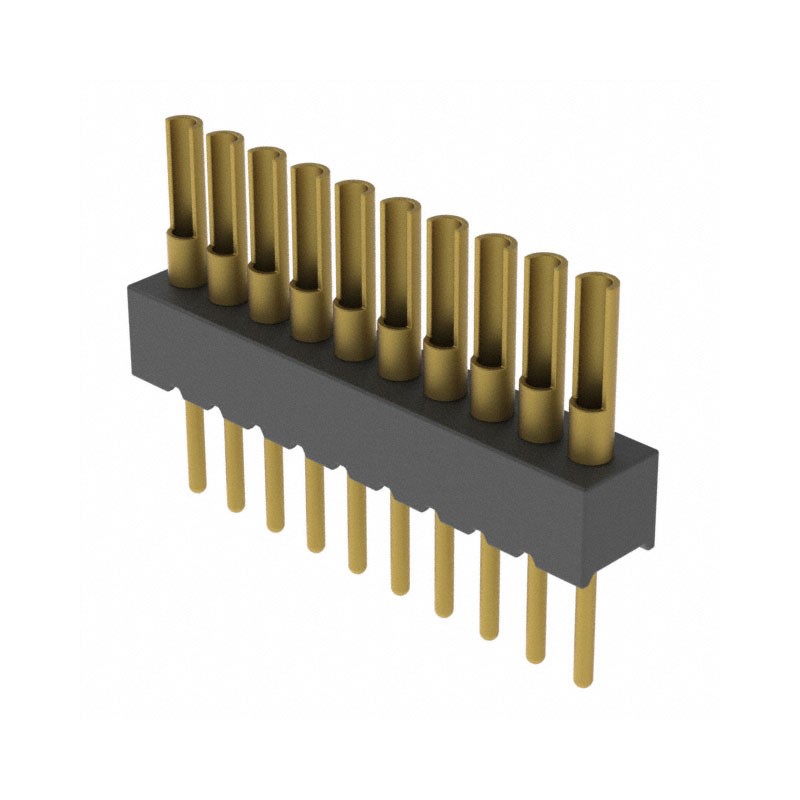 1 pcs : 850-10-010-10-003000 - CONN HEADER VERT 10POS 1.27MM