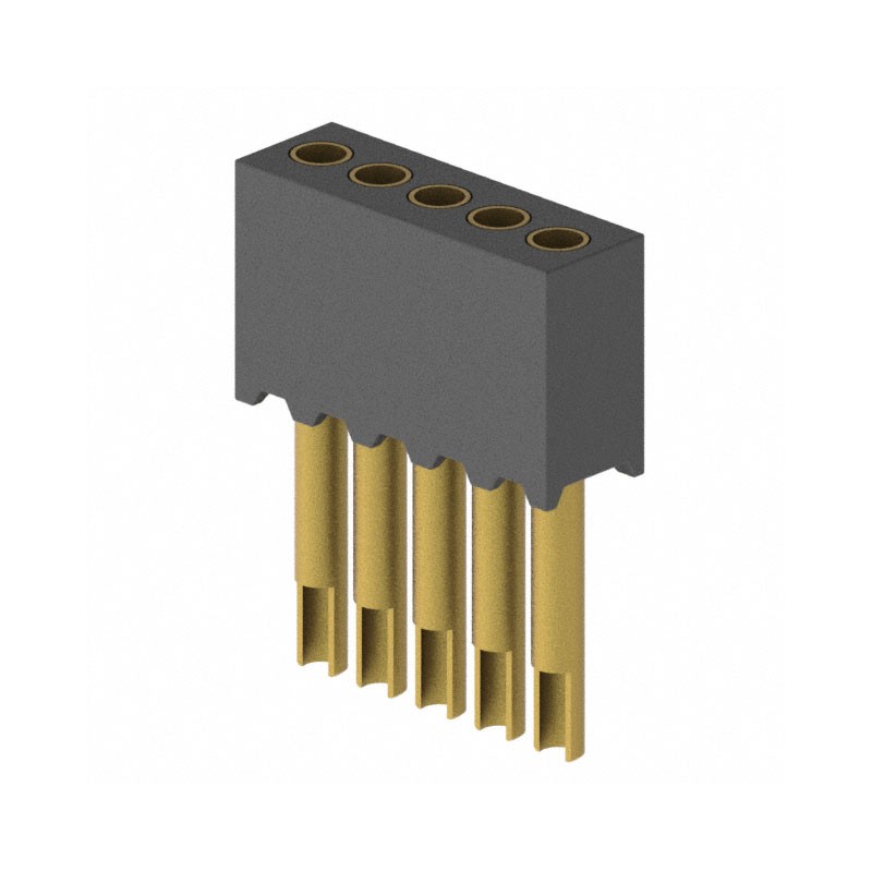 1 pcs : 851-13-005-10-003000 - CONN RCPT 5POS 0.05 GOLD PCB