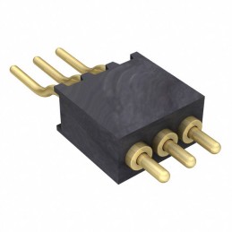 1 pcs : 854-22-003-40-001101 - CONN SPRING PISTON 3POS R/A SMD