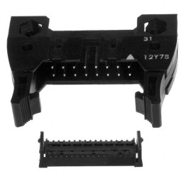 1 pcs : XG4E-1631 - CONN PLUG 16POS IDC 28AWG GOLD