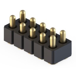 1 pcs : 813-22-010-30-022101 - FMLB SPRING-LOADED CONN, SMT DOU