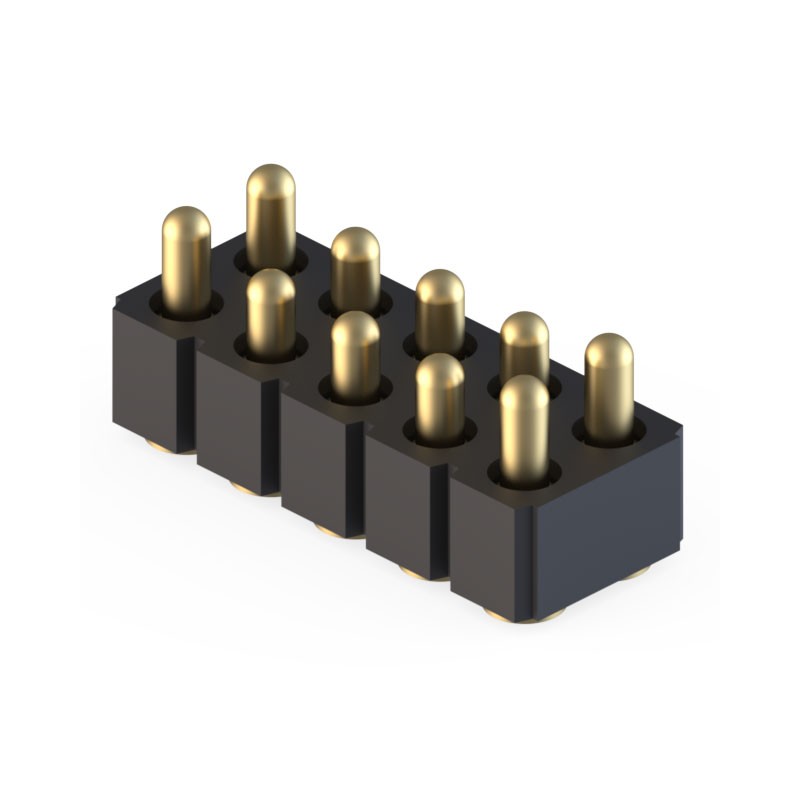 1 pcs : 813-22-010-30-022101 - FMLB SPRING-LOADED CONN, SMT DOU