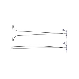 1 pcs - ideal-tek ESD Replaceable Tweezer