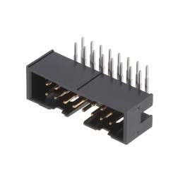 1 pcs : PS-16PE-D4LT1-B1E - CONN HEADER R/A 16POS 2.54MM