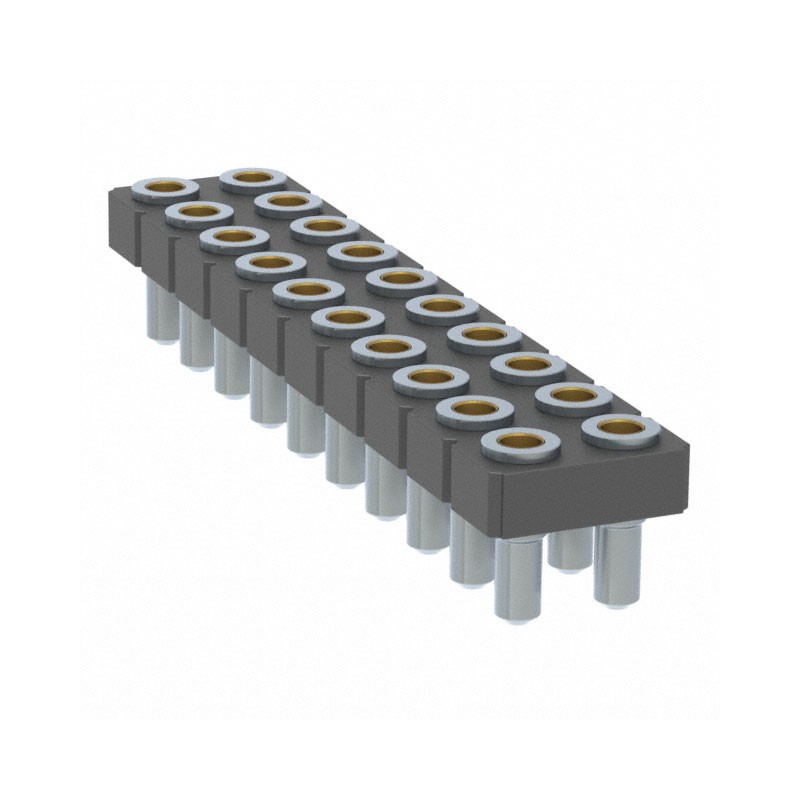 1 pcs : 415-47-220-41-004000 - CONN SOCKET 20POS 0.1 GOLD PCB