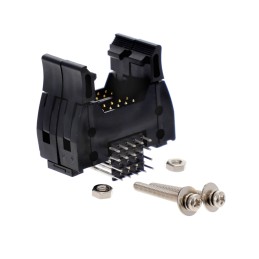 1 pcs : XG4A-1079-A - CONN HEADER R/A 10POS 2.54MM