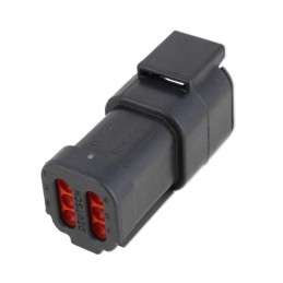 1 pcs : DTM04-6P-E005 - CONN RCPT HSG 6POS