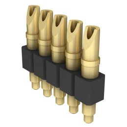 1 pcs : 824-22-005-00-005000 - CONN SPRING PISTON 5POS SLD PCB