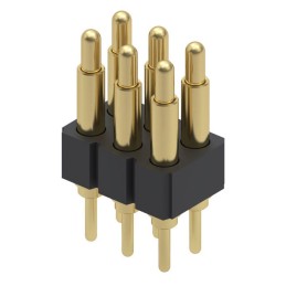 1 pcs : 827-22-006-10-004101 - CONN SPRING PISTON 6POS PCB