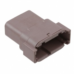 1 pcs : DTM04-12PD - CONN RCPT HSG 12POS